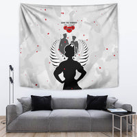New Zealand ANZAC Day Tapestry For The Nurse Lest We Forget LT05 White - Polynesian Pride