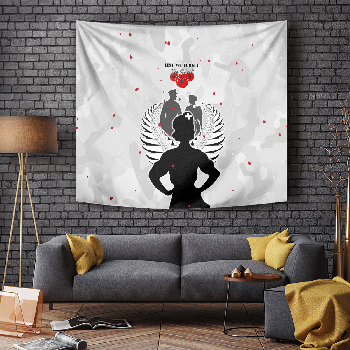 New Zealand ANZAC Day Tapestry For The Nurse Lest We Forget LT05 - Polynesian Pride