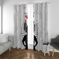 New Zealand ANZAC Day Window Curtain For The Nurse Lest We Forget LT05 With Grommets White - Polynesian Pride