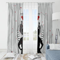 New Zealand ANZAC Day Window Curtain For The Nurse Lest We Forget LT05 - Polynesian Pride