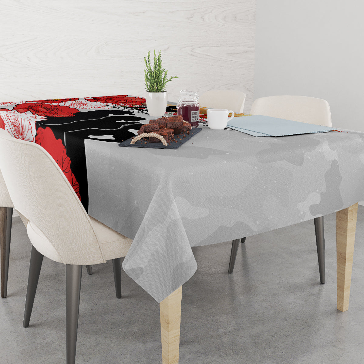 New Zealand ANZAC Day Tablecloth The Unsung Heroes Sisters of War LT05 - Polynesian Pride
