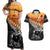 New Zealand ANZAC Rugby Couples Matching Off Shoulder Maxi Dress and Hawaiian Shirt Soldier Fern With Kiwi Bird LT05