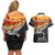 New Zealand ANZAC Rugby Couples Matching Off Shoulder Short Dress and Hawaiian Shirt Soldier Fern With Kiwi Bird LT05