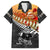 New Zealand ANZAC Rugby Family Matching Long Sleeve Bodycon Dress and Hawaiian Shirt Soldier Fern With Kiwi Bird LT05