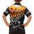 New Zealand ANZAC Rugby Family Matching Short Sleeve Bodycon Dress and Hawaiian Shirt Soldier Fern With Kiwi Bird LT05