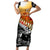 New Zealand ANZAC Rugby Family Matching Short Sleeve Bodycon Dress and Hawaiian Shirt Soldier Fern With Kiwi Bird LT05