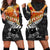 New Zealand ANZAC Rugby Hoodie Dress Soldier Fern With Kiwi Bird LT05