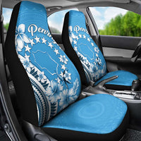 Penrhyn Gospel Day Car Seat Cover Cook Islands Tribal Pattern LT05 - Polynesian Pride