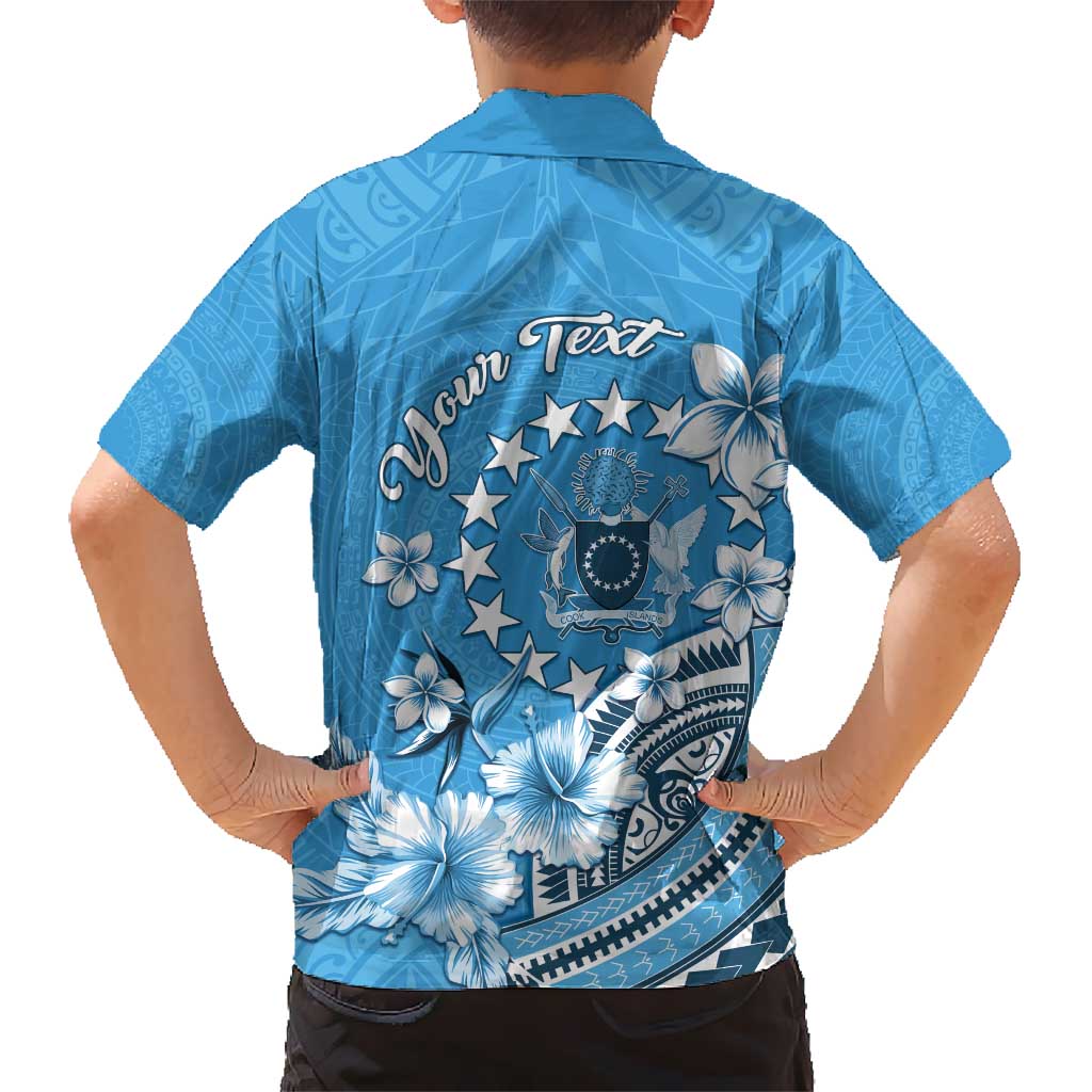 Personalised Penrhyn Gospel Day Kid Hawaiian Shirt Cook Islands Tribal Pattern LT05 - Polynesian Pride