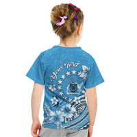 Personalised Penrhyn Gospel Day Kid T Shirt Cook Islands Tribal Pattern LT05 - Polynesian Pride