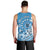 Personalised Penrhyn Gospel Day Men Tank Top Cook Islands Tribal Pattern