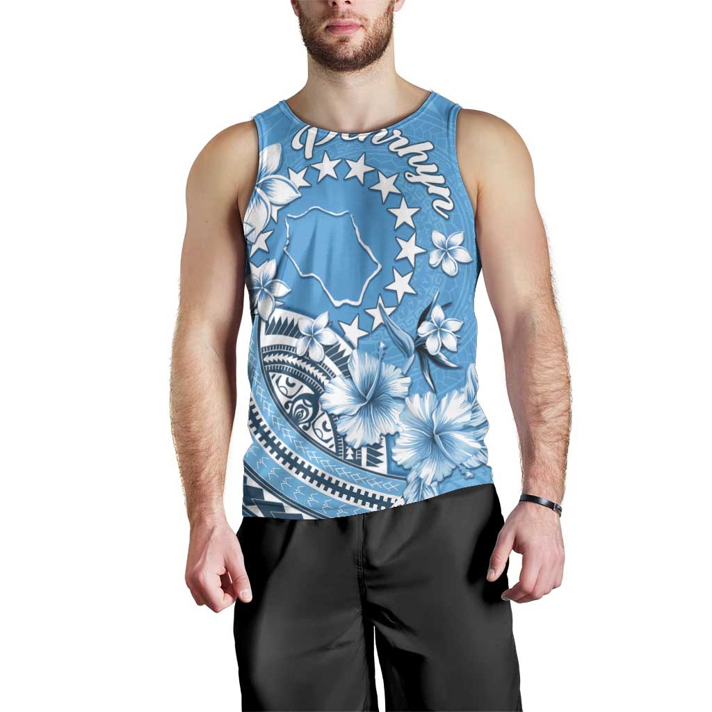 Personalised Penrhyn Gospel Day Men Tank Top Cook Islands Tribal Pattern LT05 - Polynesian Pride