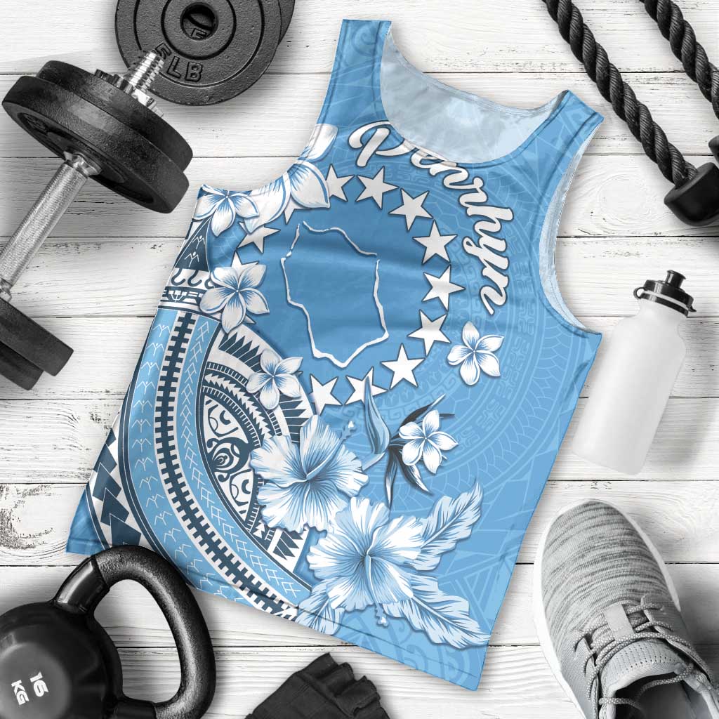 Personalised Penrhyn Gospel Day Men Tank Top Cook Islands Tribal Pattern LT05 - Polynesian Pride