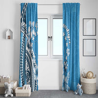 Penrhyn Gospel Day Window Curtain Cook Islands Tribal Pattern LT05 - Polynesian Pride