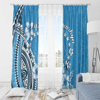Penrhyn Gospel Day Window Curtain Cook Islands Tribal Pattern LT05 - Polynesian Pride