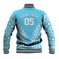 Custom Cook Islands Mauke Baseball Jacket Polynesian Tribal Tattoo LT05 - Polynesian Pride