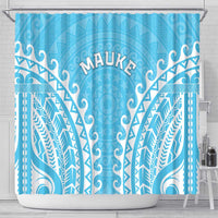 Cook Islands Mauke Shower Curtain Polynesian Tribal Tattoo LT05 - Polynesian Pride