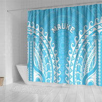Cook Islands Mauke Shower Curtain Polynesian Tribal Tattoo LT05 - Polynesian Pride