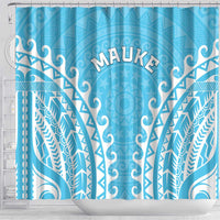 Cook Islands Mauke Shower Curtain Polynesian Tribal Tattoo LT05 - Polynesian Pride
