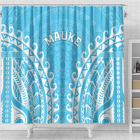 Cook Islands Mauke Shower Curtain Polynesian Tribal Tattoo LT05 - Polynesian Pride