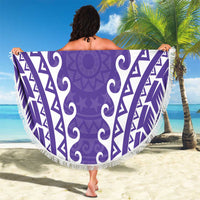 Cook Islands Rarotonga Beach Blanket Polynesian Tribal Tattoo LT05 - Polynesian Pride