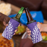 Cook Islands Rarotonga 4 in 1 Can Cooler Tumbler Polynesian Tribal Tattoo LT05 - Polynesian Pride