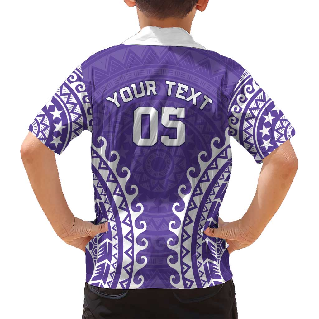 Custom Cook Islands Rarotonga Hawaiian Shirt Polynesian Tribal Tattoo LT05 - Polynesian Pride