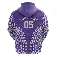 Custom Cook Islands Rarotonga Hoodie Polynesian Tribal Tattoo LT05 - Polynesian Pride