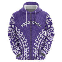 Custom Cook Islands Rarotonga Hoodie Polynesian Tribal Tattoo LT05 - Polynesian Pride