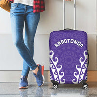 Cook Islands Rarotonga Luggage Cover Polynesian Tribal Tattoo LT05 - Polynesian Pride