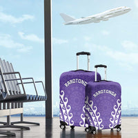 Cook Islands Rarotonga Luggage Cover Polynesian Tribal Tattoo LT05 - Polynesian Pride