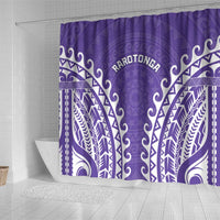 Cook Islands Rarotonga Shower Curtain Polynesian Tribal Tattoo LT05 - Polynesian Pride