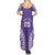 Custom Cook Islands Rarotonga Summer Maxi Dress Polynesian Tribal Tattoo