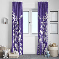 Cook Islands Rarotonga Window Curtain Polynesian Tribal Tattoo LT05 - Polynesian Pride