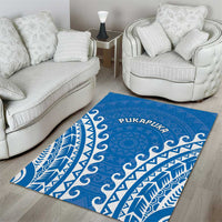 Cook Islands Pukapuka Area Rug Polynesian Tribal Tattoo LT05 - Polynesian Pride