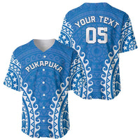 Custom Cook Islands Pukapuka Baseball Jersey Polynesian Tribal Tattoo LT05 - Polynesian Pride