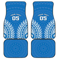 Custom Cook Islands Pukapuka Car Mats Polynesian Tribal Tattoo LT05 - Polynesian Pride
