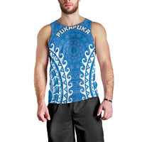 Custom Cook Islands Pukapuka Men Tank Top Polynesian Tribal Tattoo LT05 - Polynesian Pride