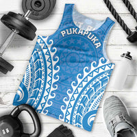 Custom Cook Islands Pukapuka Men Tank Top Polynesian Tribal Tattoo LT05 - Polynesian Pride