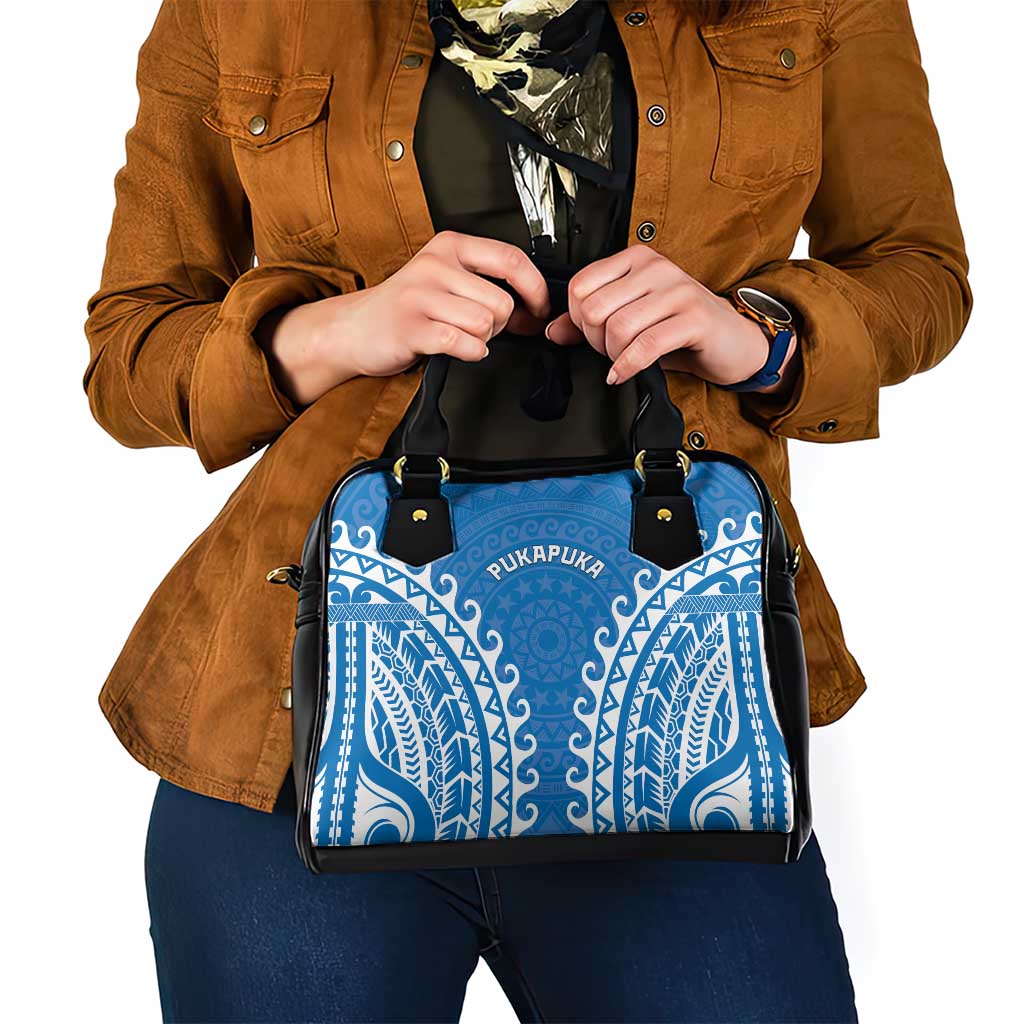 Cook Islands Pukapuka Shoulder Handbag Polynesian Tribal Tattoo LT05 - Polynesian Pride