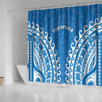 Cook Islands Pukapuka Shower Curtain Polynesian Tribal Tattoo LT05 - Polynesian Pride