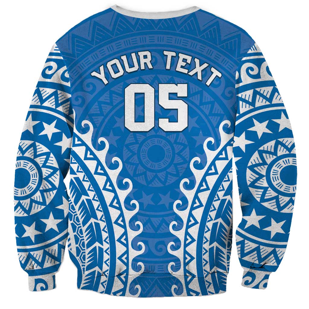 Custom Cook Islands Pukapuka Sweatshirt Polynesian Tribal Tattoo LT05 - Polynesian Pride