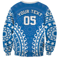 Custom Cook Islands Pukapuka Sweatshirt Polynesian Tribal Tattoo LT05 - Polynesian Pride