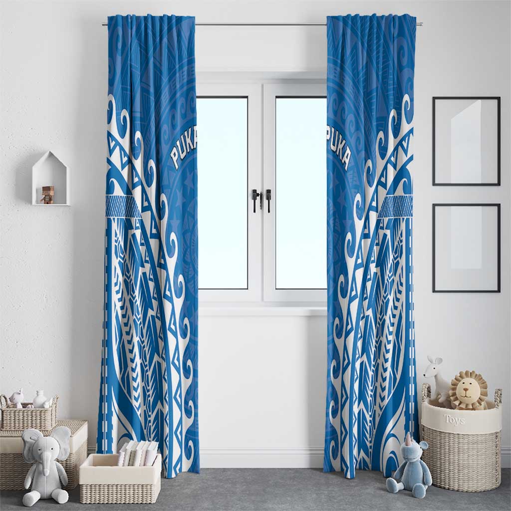 Cook Islands Pukapuka Window Curtain Polynesian Tribal Tattoo LT05 - Polynesian Pride