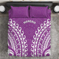 Cook Islands Mangaia Bedding Set Polynesian Tribal Tattoo LT05 Pink - Polynesian Pride