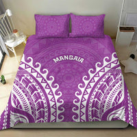 Cook Islands Mangaia Bedding Set Polynesian Tribal Tattoo LT05 - Polynesian Pride
