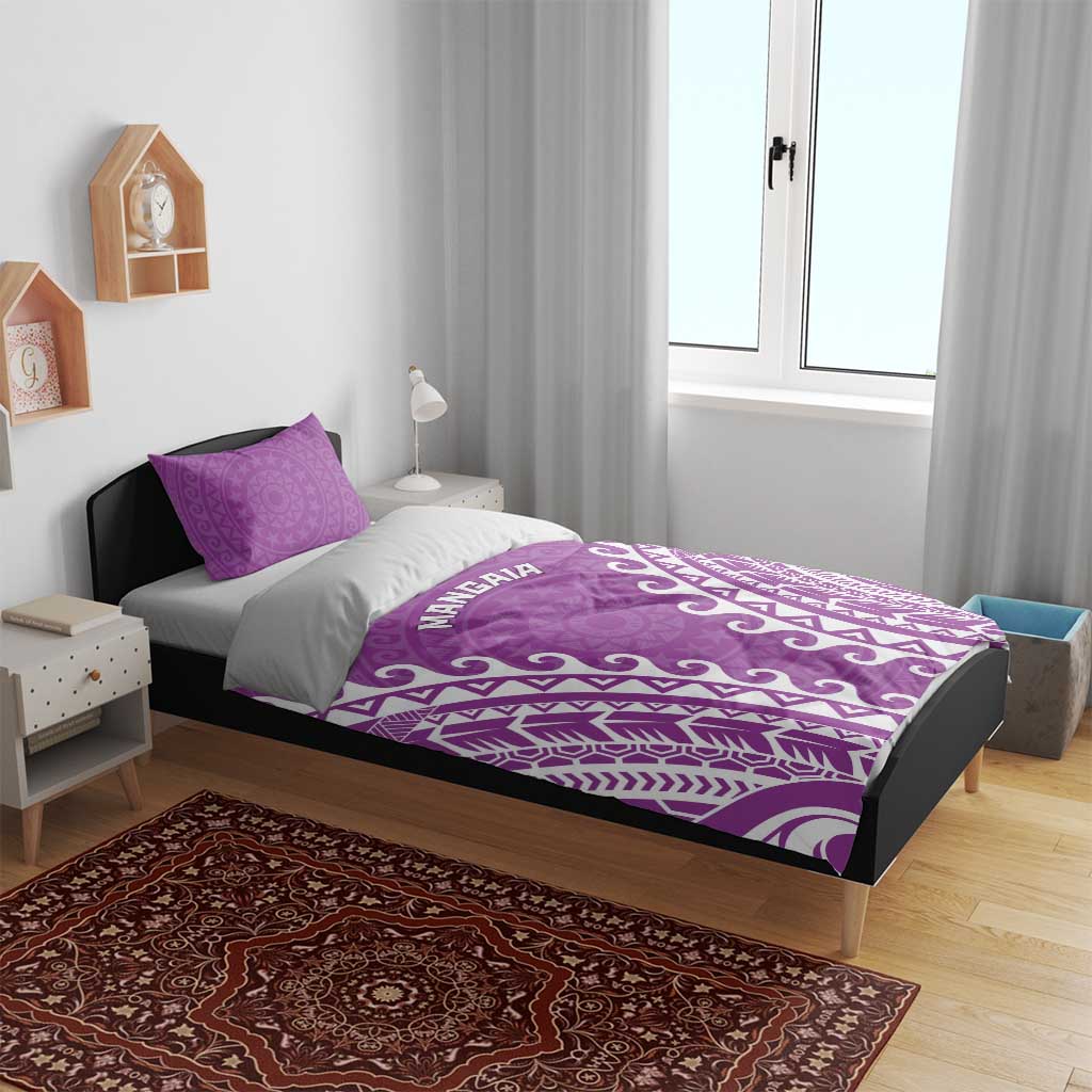 Cook Islands Mangaia Bedding Set Polynesian Tribal Tattoo LT05 - Polynesian Pride