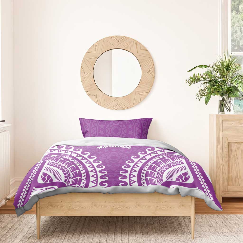 Cook Islands Mangaia Bedding Set Polynesian Tribal Tattoo LT05 - Polynesian Pride