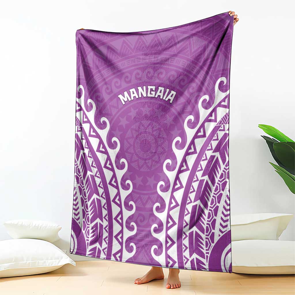 Cook Islands Mangaia Blanket Polynesian Tribal Tattoo LT05 - Polynesian Pride