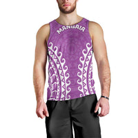 Custom Cook Islands Mangaia Men Tank Top Polynesian Tribal Tattoo LT05 - Polynesian Pride